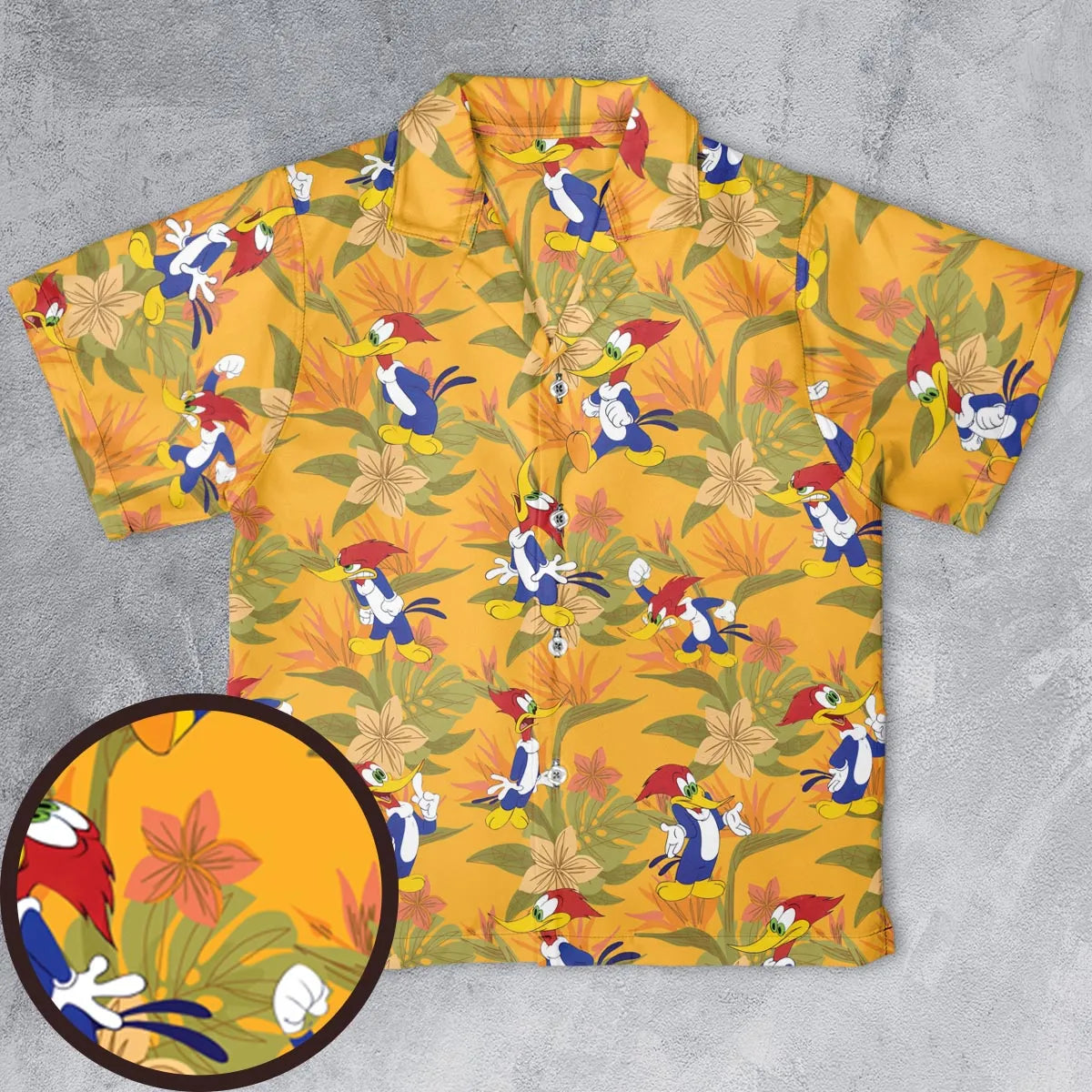 Youth Hawaiian Shirt - YQBRPLWG
