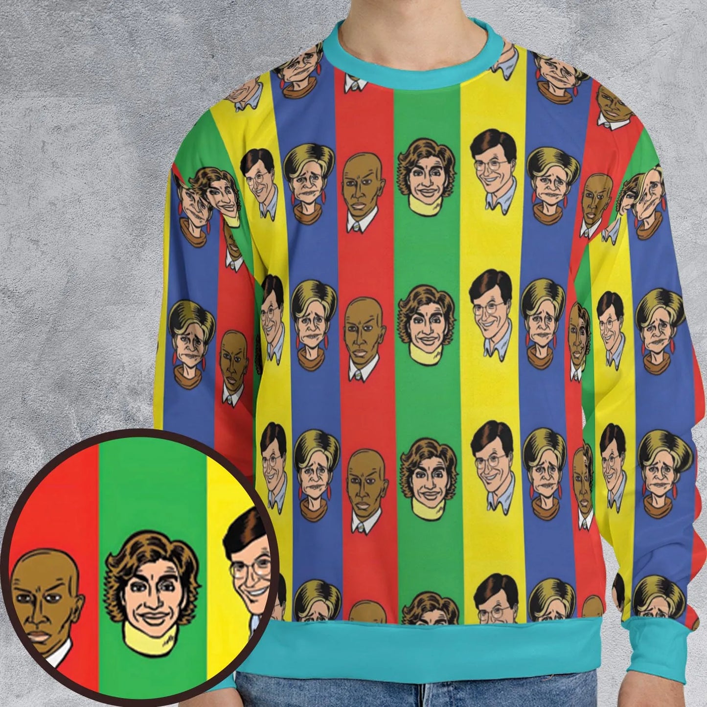 All-over Print Sweatshirt - S2JE6GNK