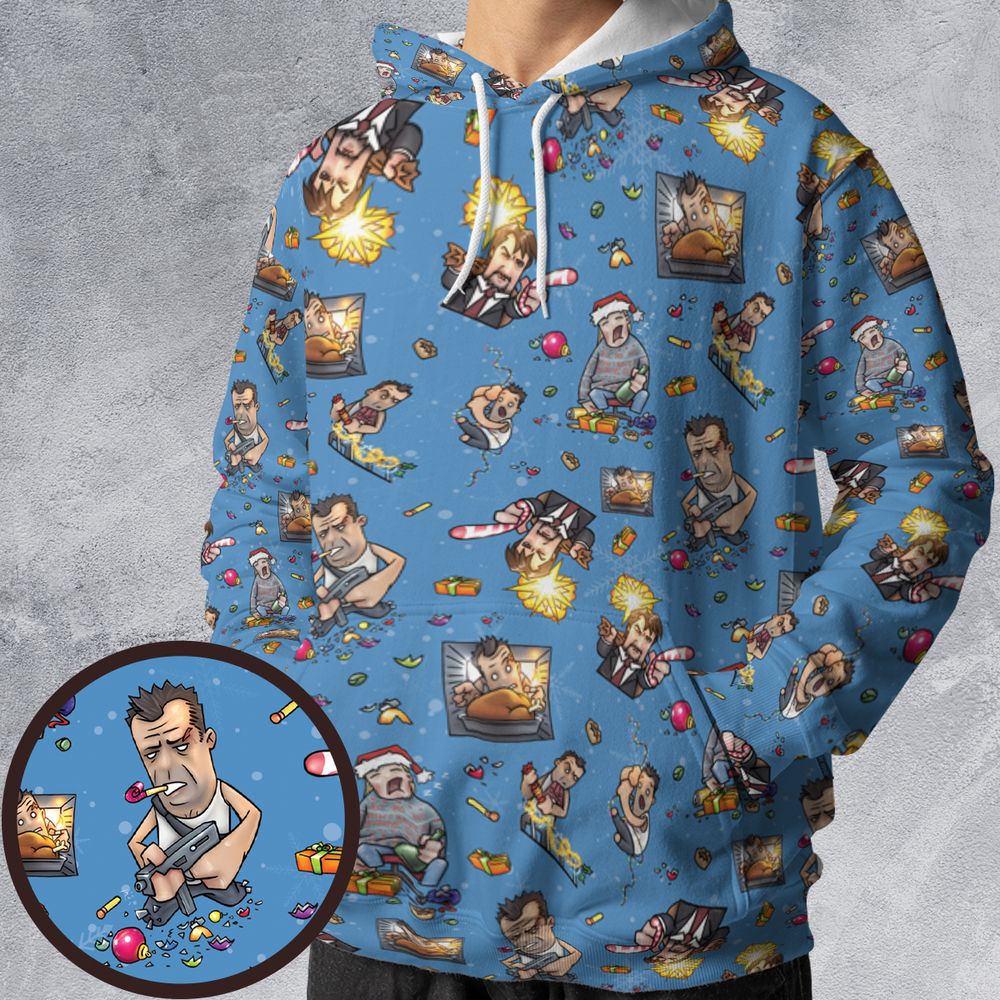 All-over Print Hoodie - SHUMH1R9 -  - 1