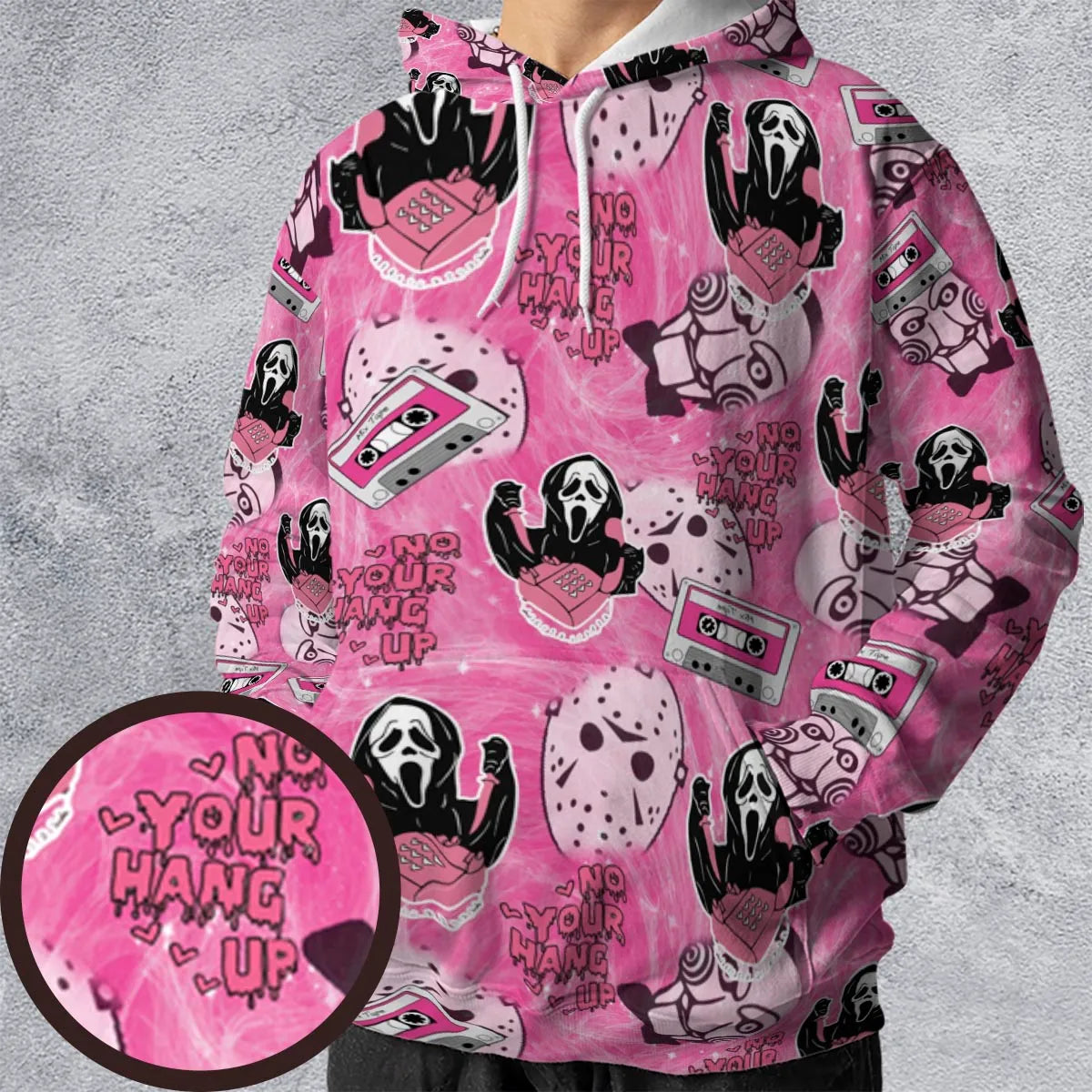 All-over Print Hoodie - F7CNCQGK