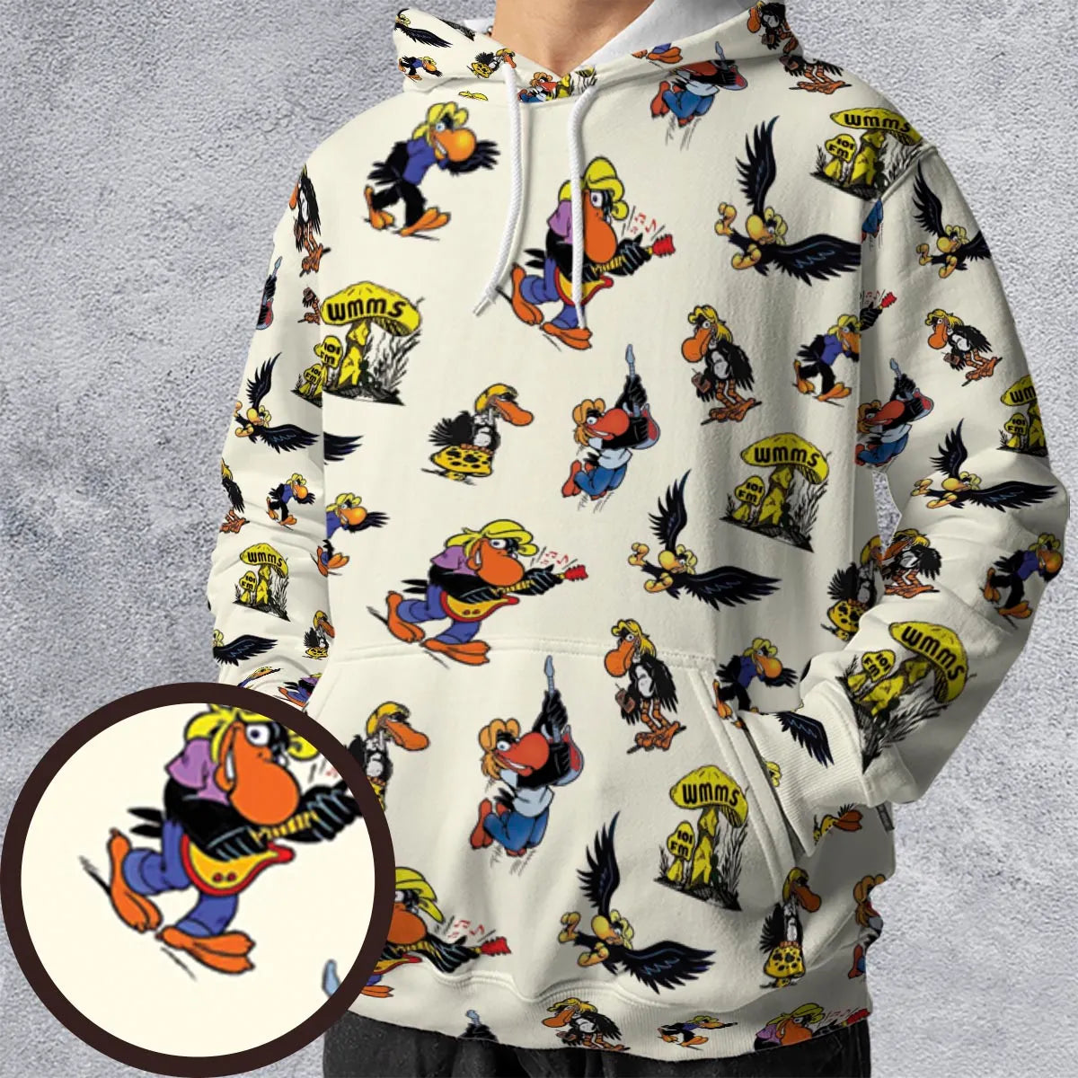 All-over Print Hoodie - 91M1Q1D8