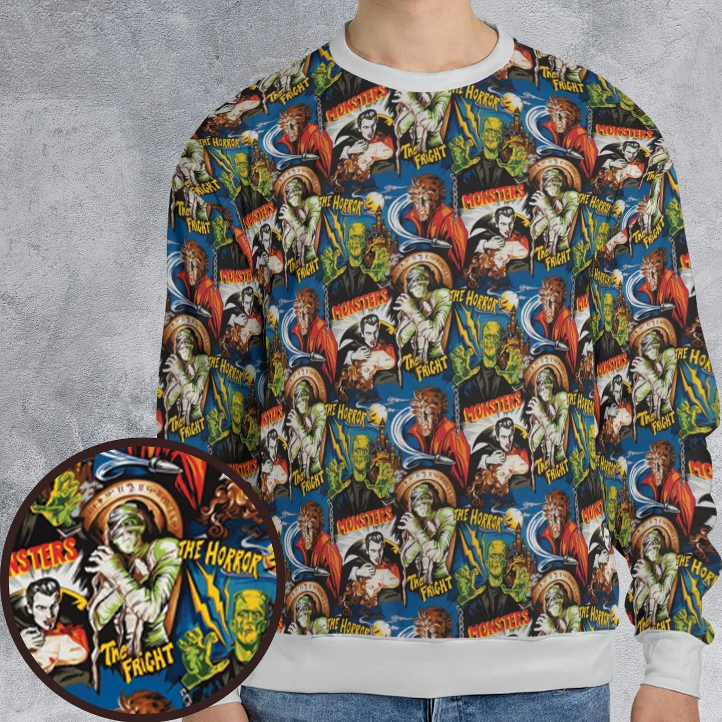 All-over Print Sweatshirt - TDL9PLSN