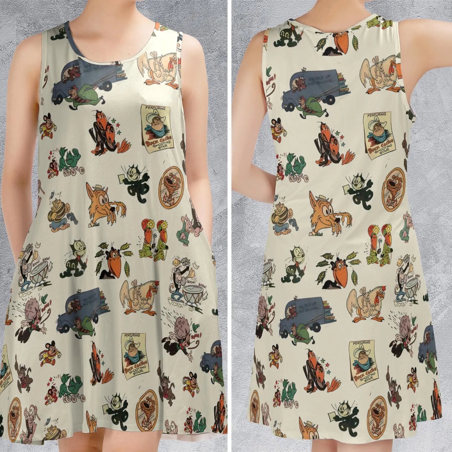 Sleeveless Dress - 99GWYK31