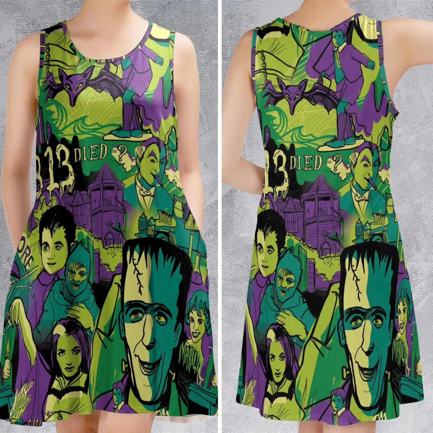 Sleeveless Dress - W2G1Y77E