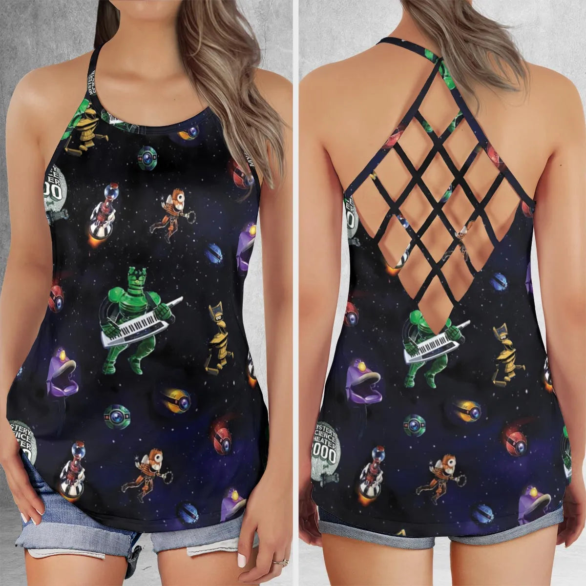 Criss Cross Tank Top - J2BN44VM