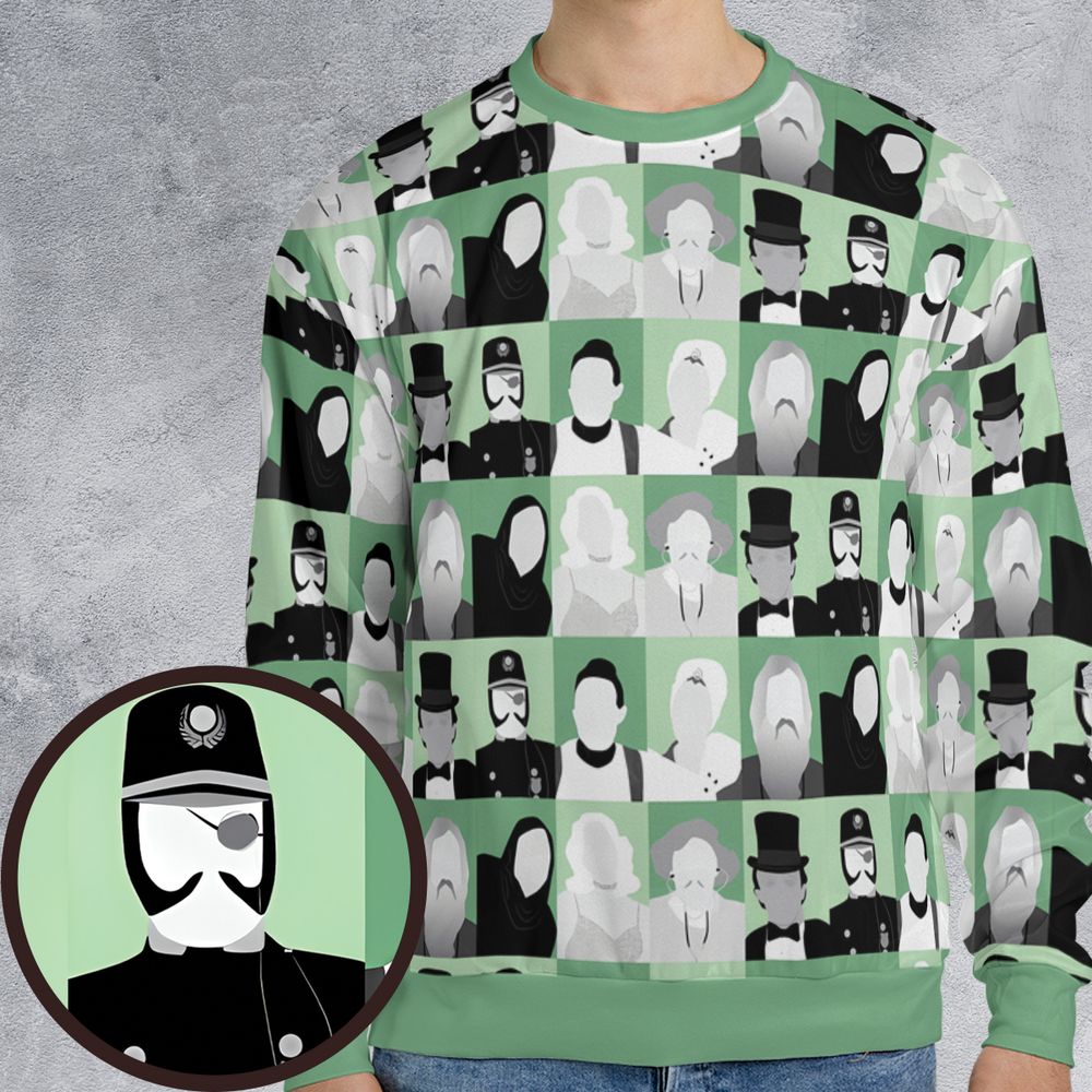 All-over Print Sweatshirt - 74ZG8BAU -  - 1