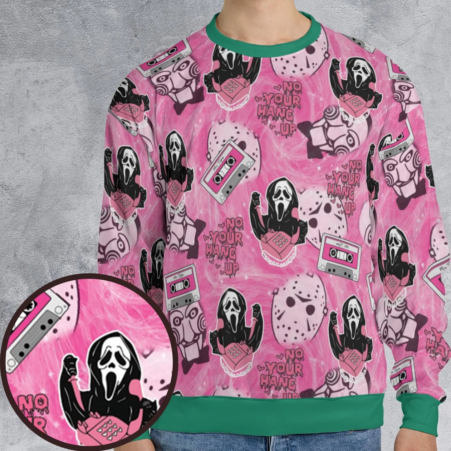 All-over Print Sweatshirt - 7AFK1DW8