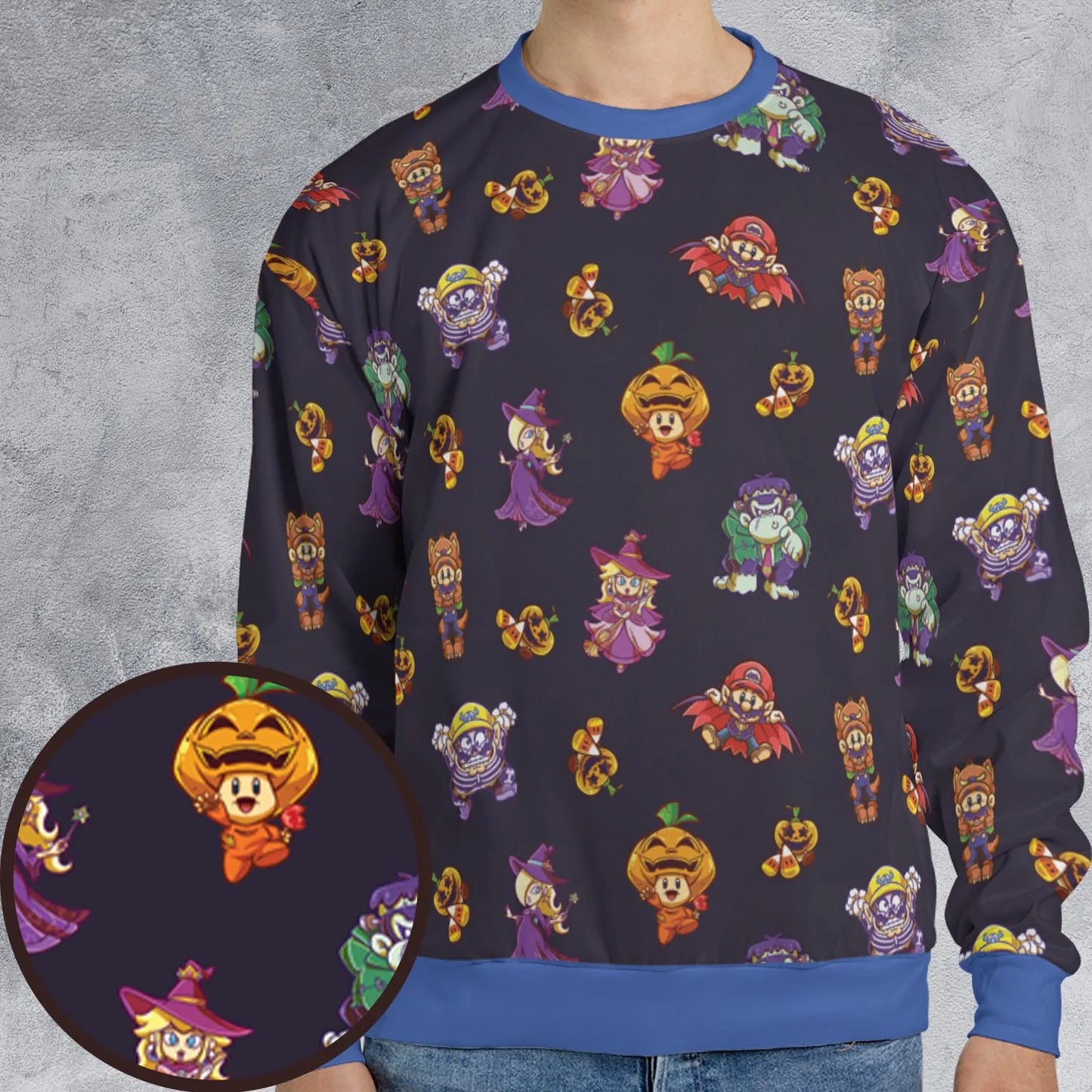 All-over Print Sweatshirt - LKVVFAUK