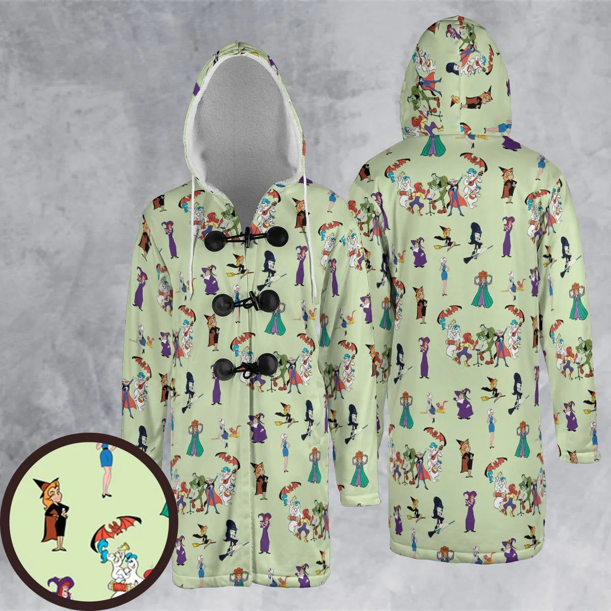 Hooded Cloak Coat - 5G9NYZQT