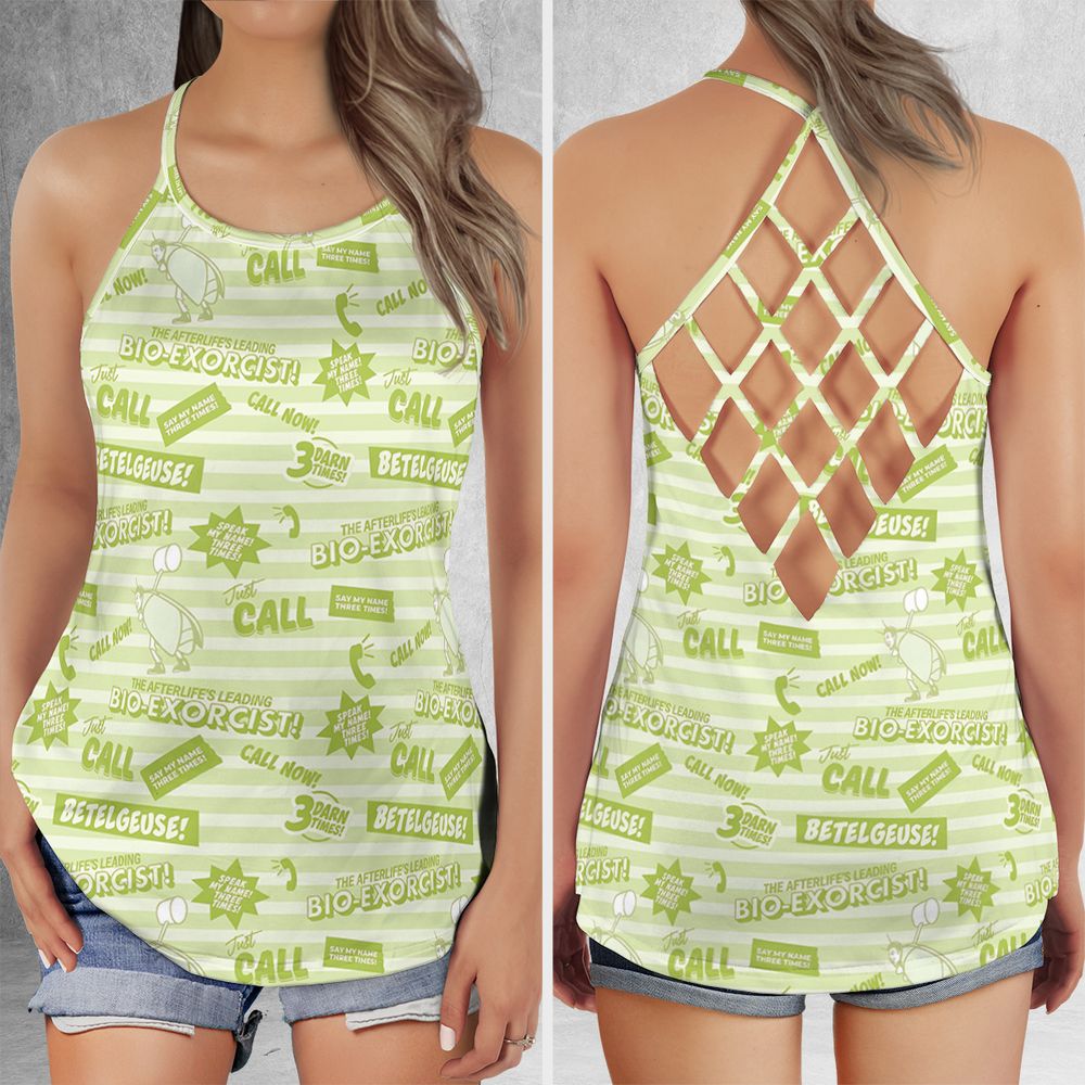 Criss Cross Tank Top - ZV6W2YNE -  - 1
