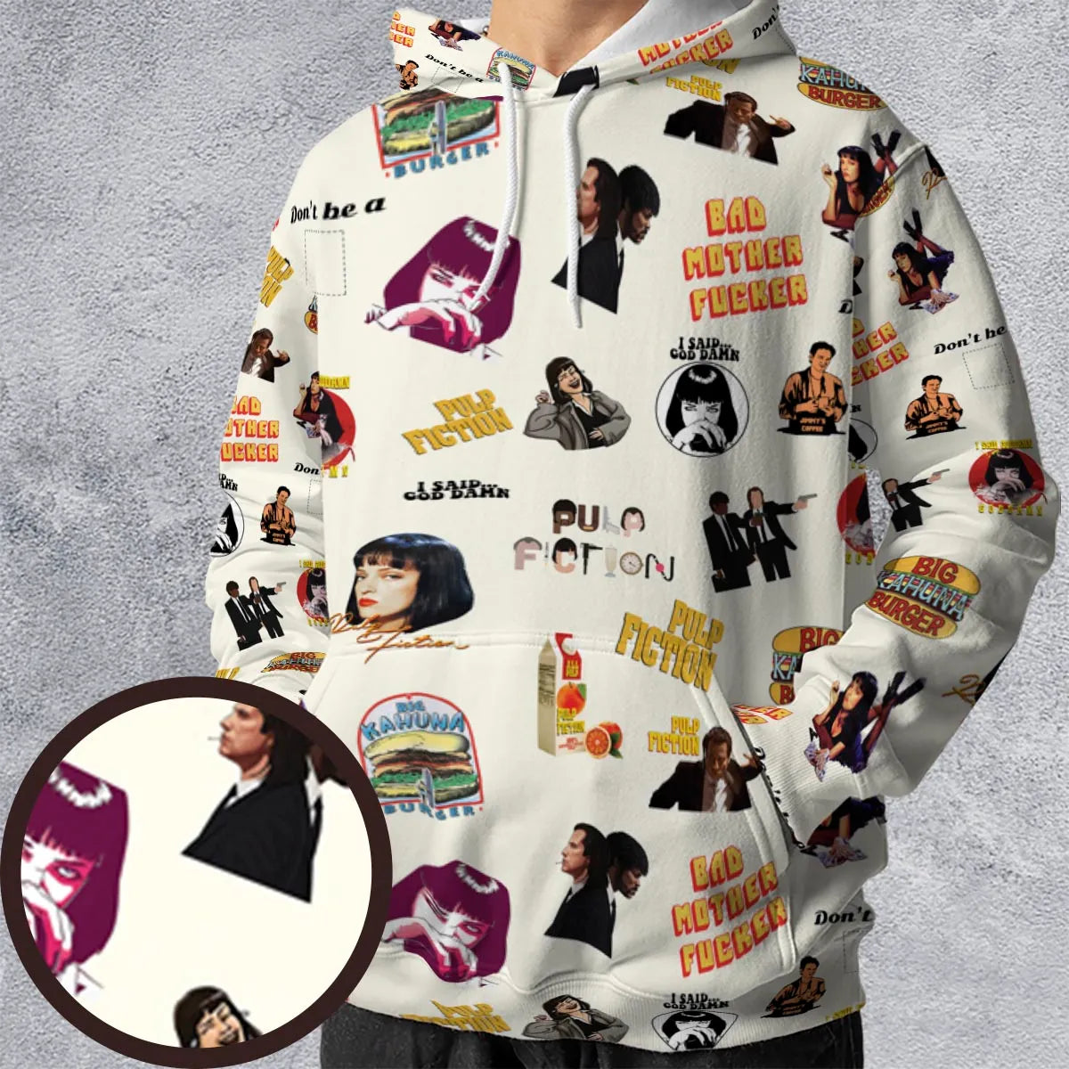 All-over Print Hoodie - 4HDEKXNE
