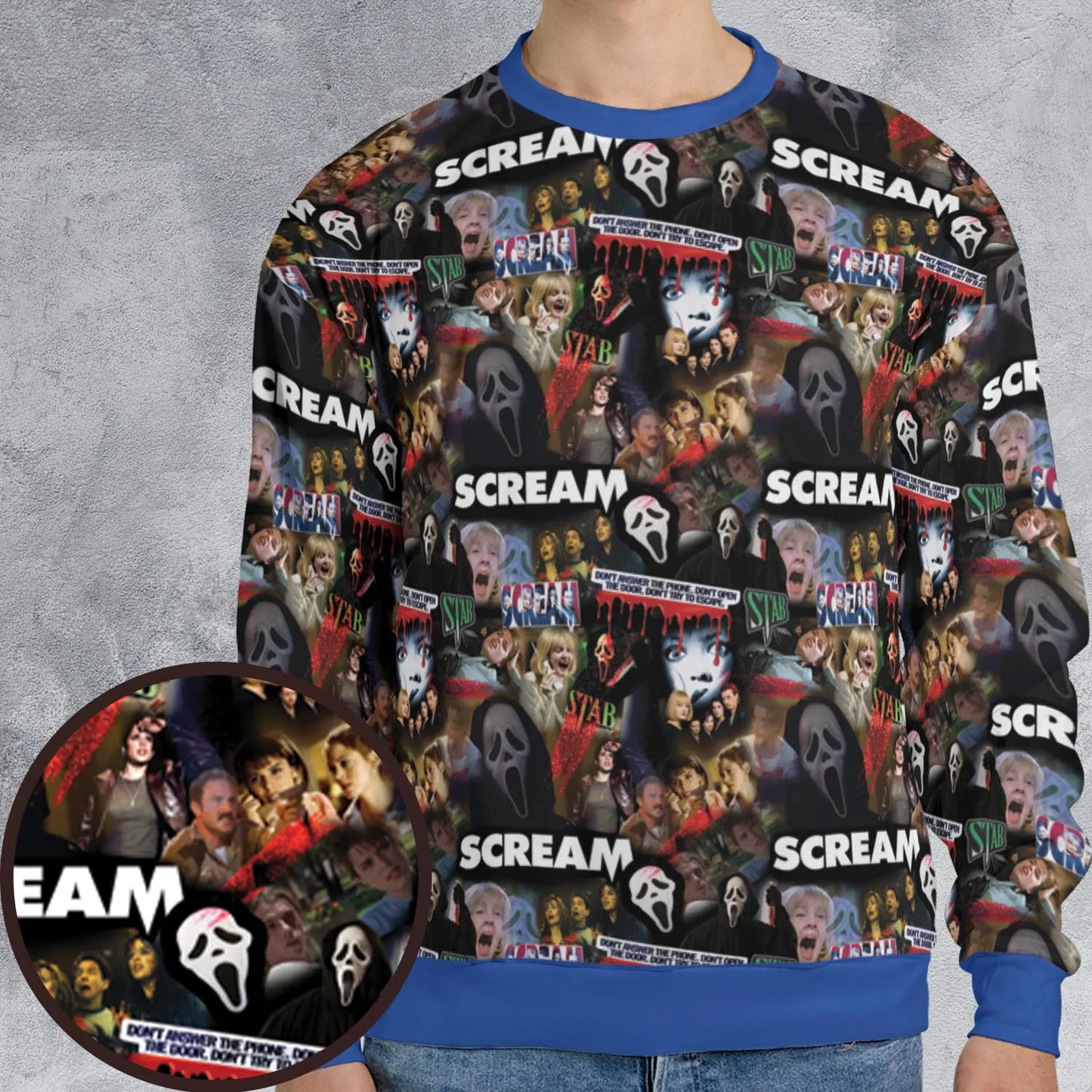 All-over Print Sweatshirt - 9653NT83