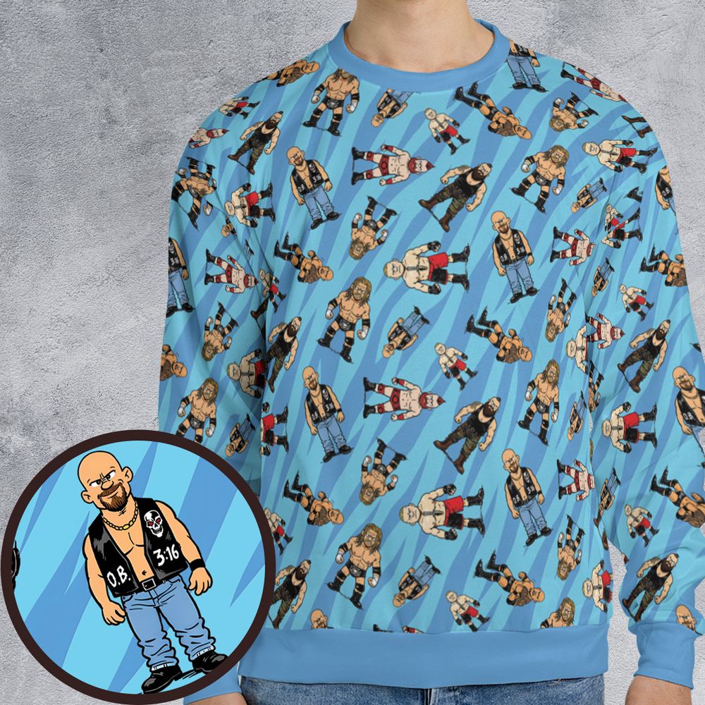 All-over Print Sweatshirt - 71S4ZHBE -  - 1