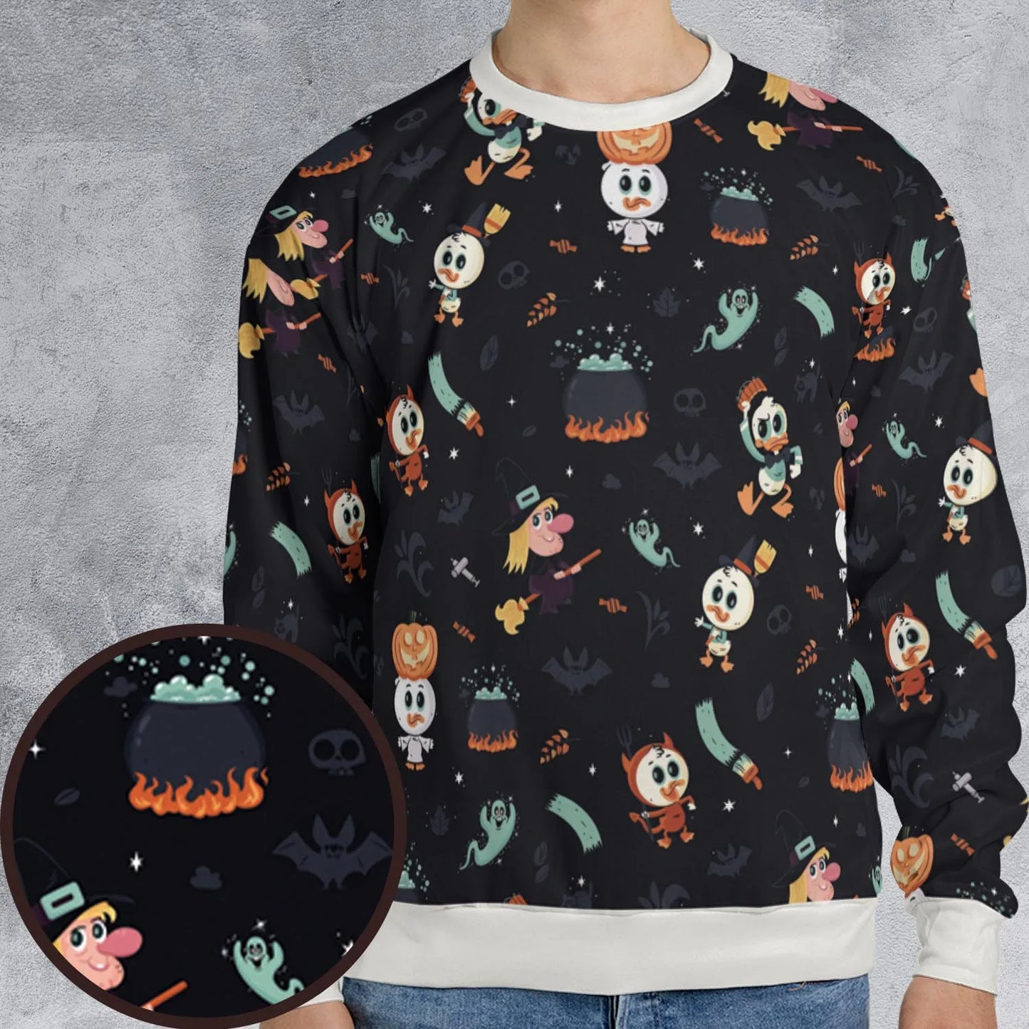 All-over Print Sweatshirt - DVEVSLLG