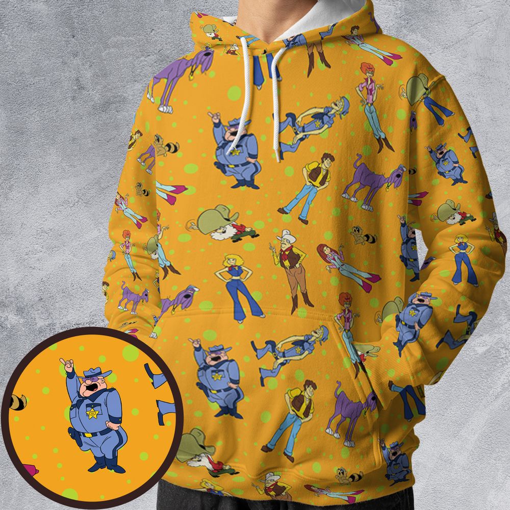All-over Print Hoodie - EN8VYBCF -  - 1