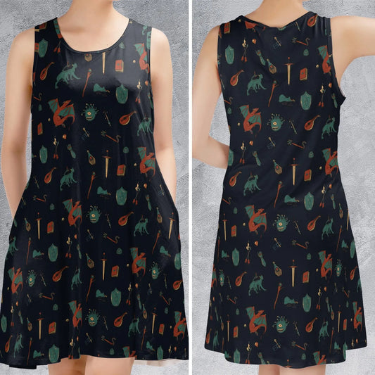 Sleeveless Dress - ETVFADQN