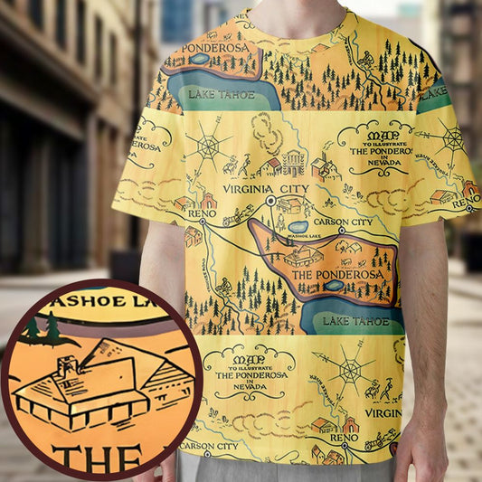 Map of The Ponderosa -  - 1