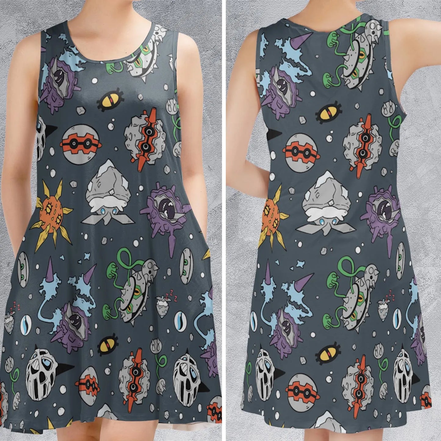 Sleeveless Dress - FNENDYHB