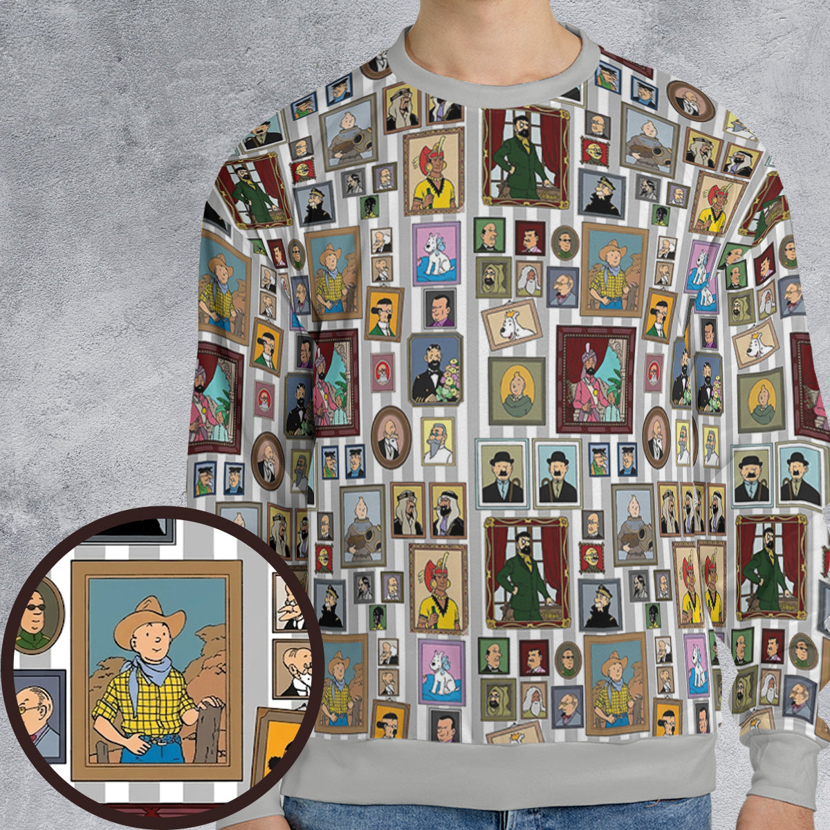 All-over Print Sweatshirt - C3BSE67E