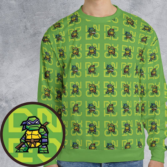 All-over Print Sweatshirt -  - 1