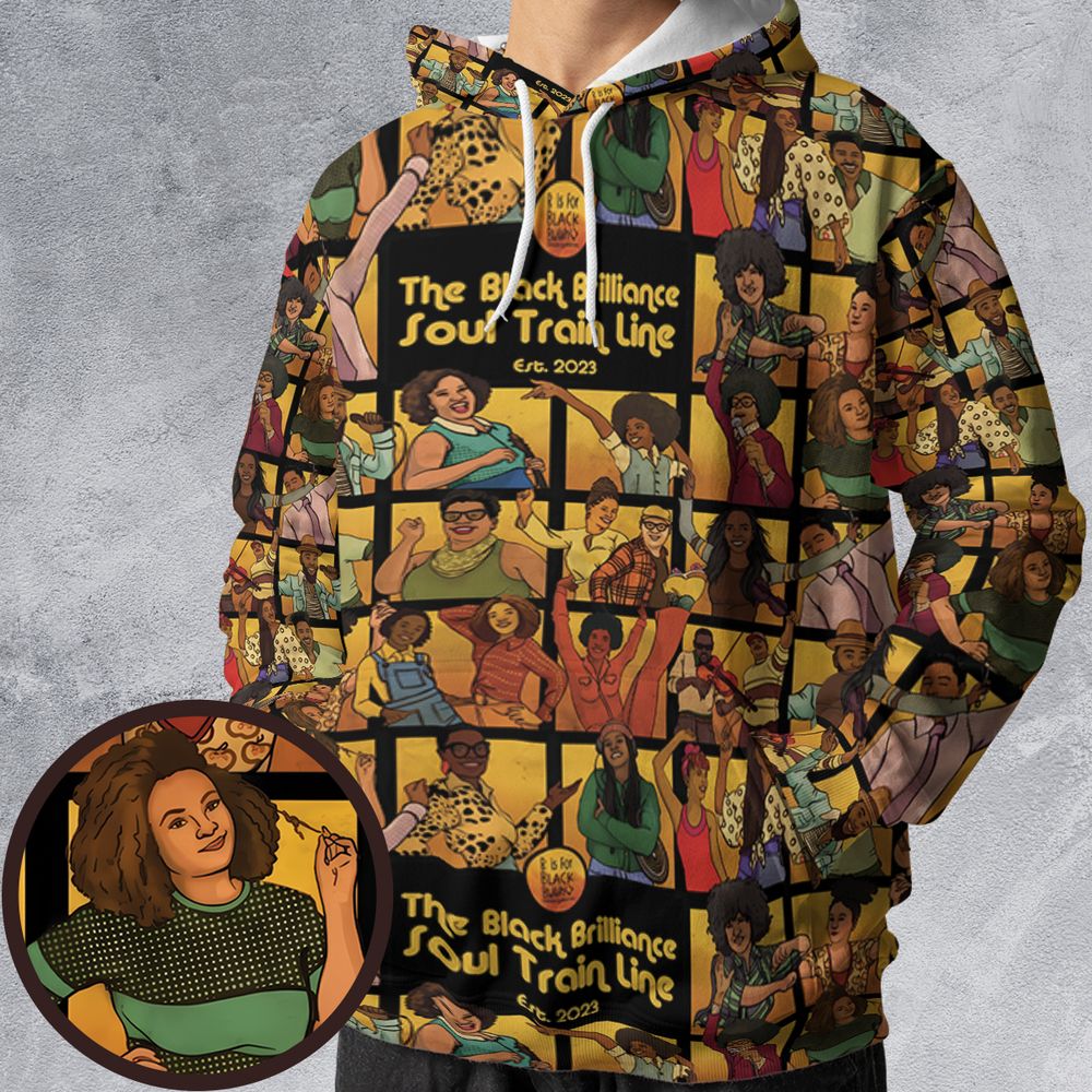 All-over Print Hoodie - ULU9NSPD -  - 1