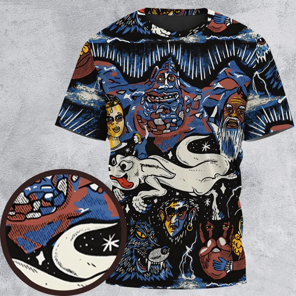 All-Over Print Unisex T-Shirt - 7WEQLB4F