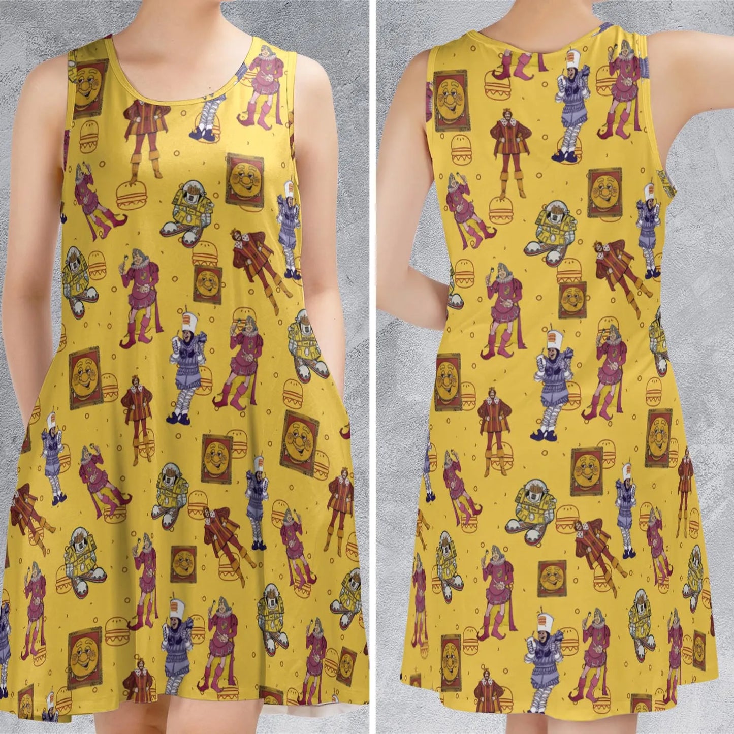 Sleeveless Dress - MDSPMFLM
