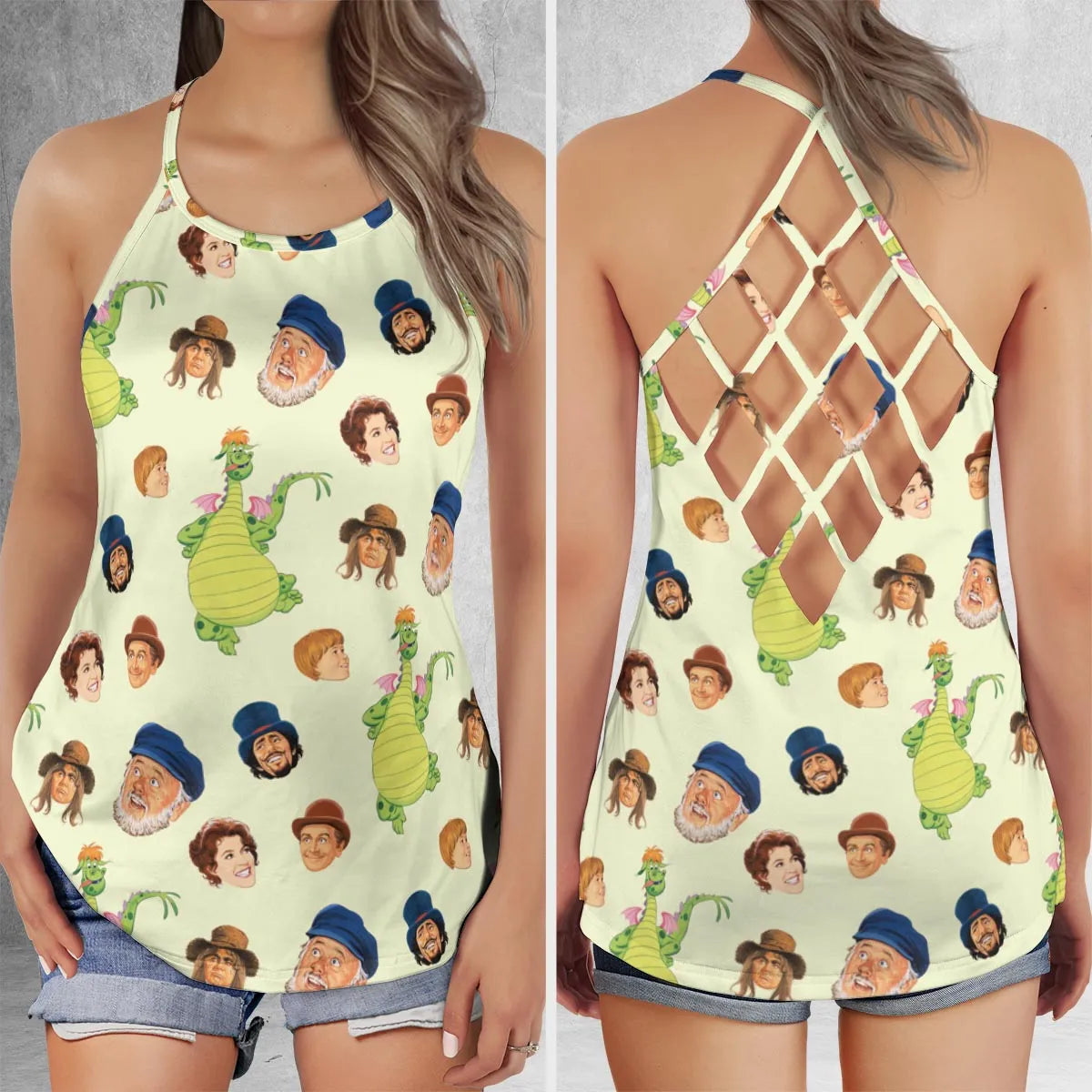 Criss Cross Tank Top - FXQ81PZ2