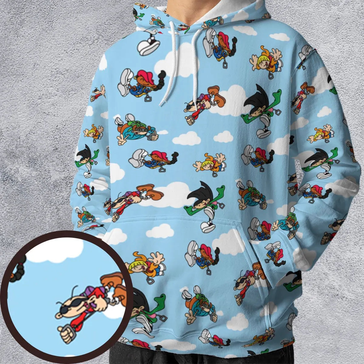 All-over Print Hoodie - HFR3CCVE