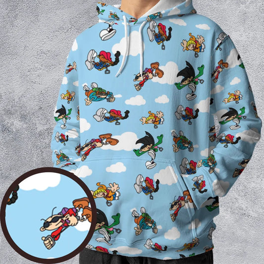 All-over Print Hoodie - HFR3CCVE
