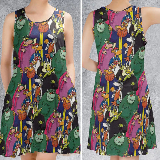 Sleeveless Dress - DJLMHRKF