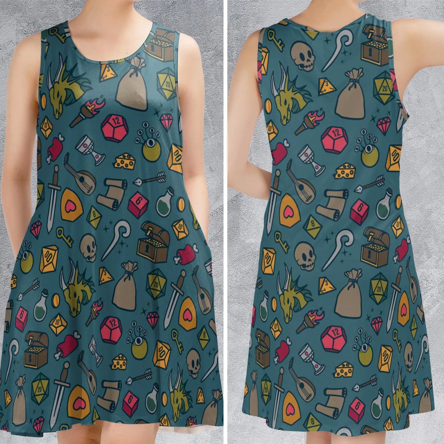 Sleeveless Dress - 3Z8CTGMG