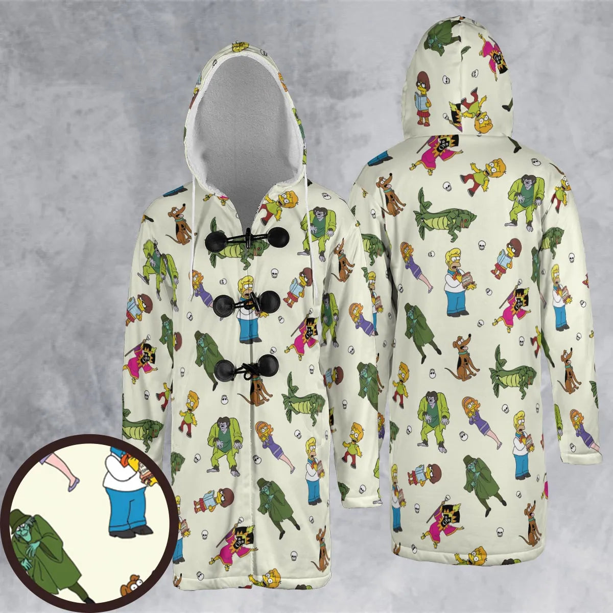 Hooded Cloak Coat - 1K7SWB8B