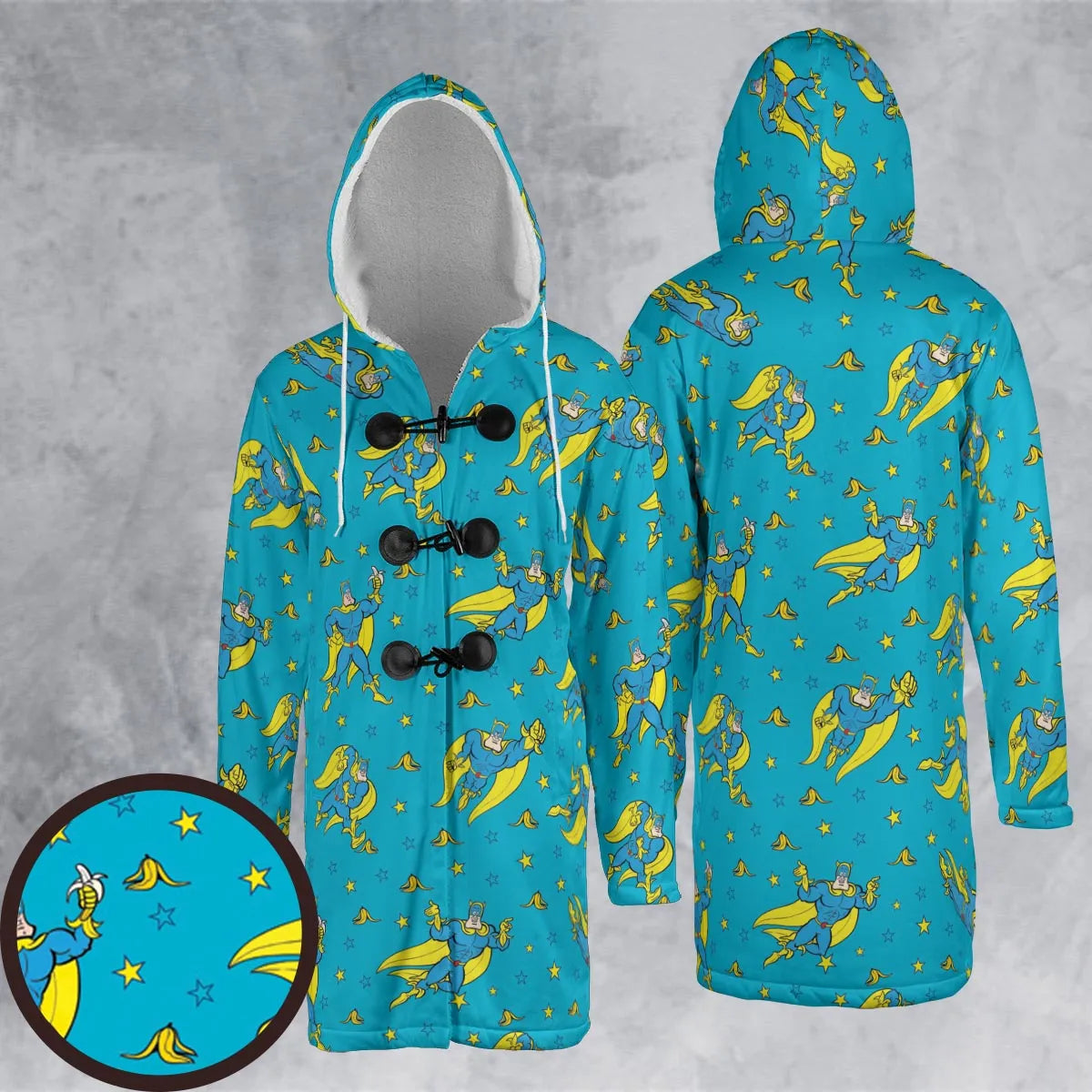 Hooded Cloak Coat - RZ4AKRCH
