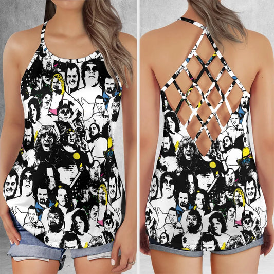 Criss Cross Tank Top - YTHPBGDP