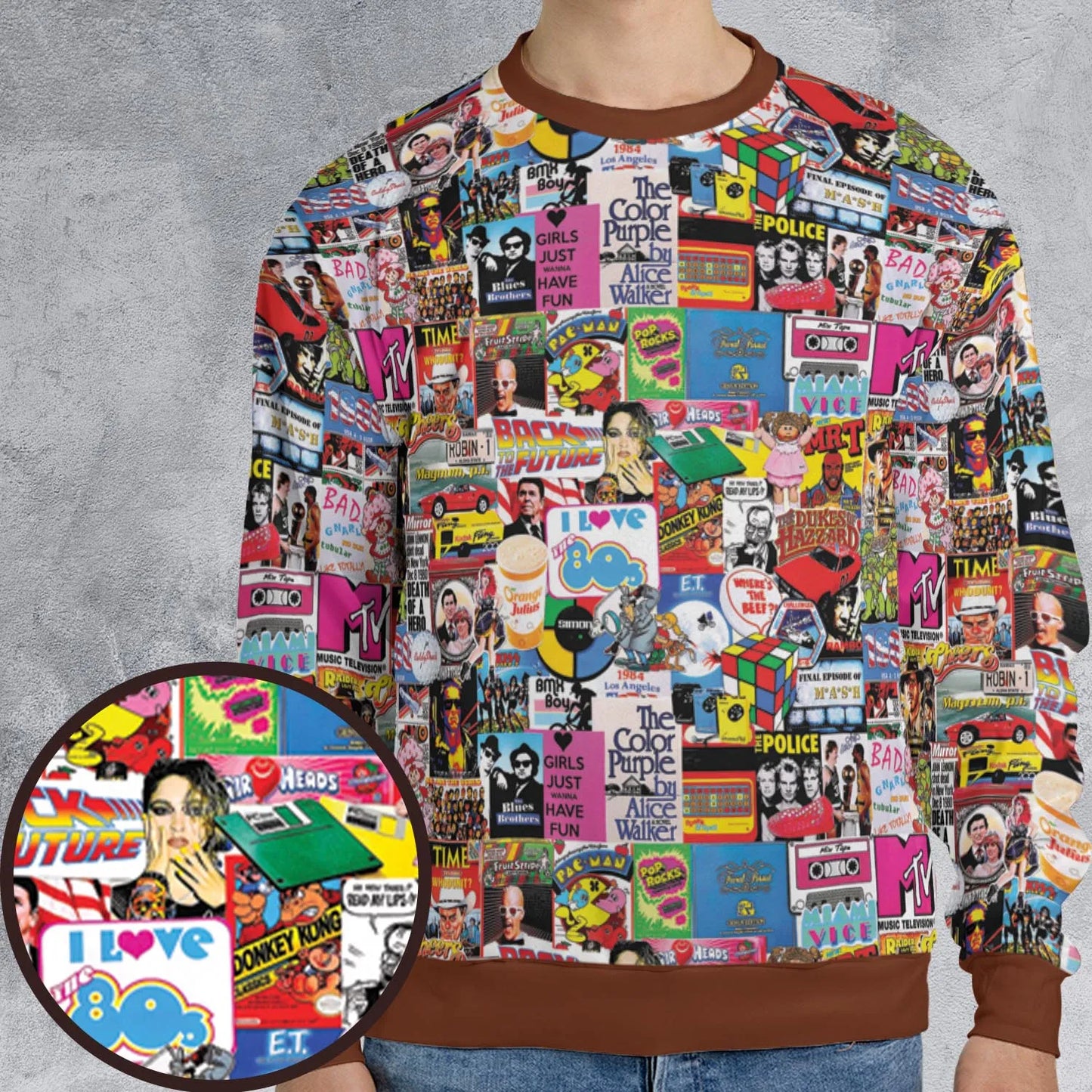 All-over Print Sweatshirt - BFYDL7DC