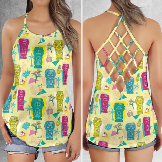 Criss Cross Tank Top - ESMFTLBX