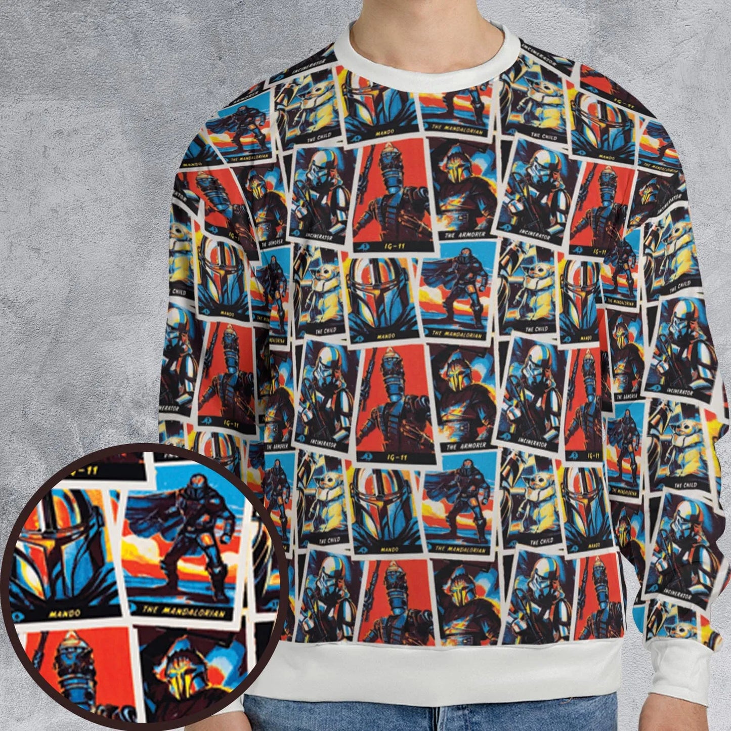 All-over Print Sweatshirt - P8WAXA1X