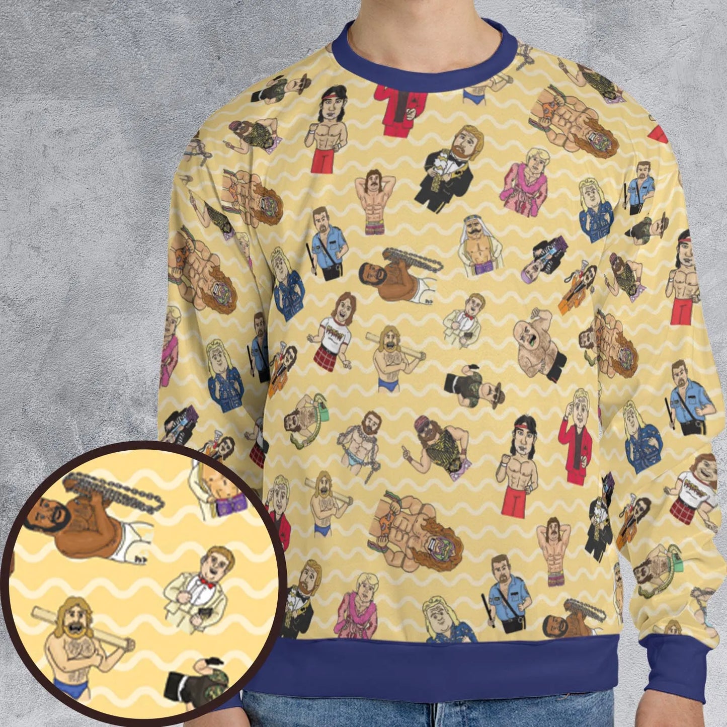 All-over Print Sweatshirt - B22YZE1B