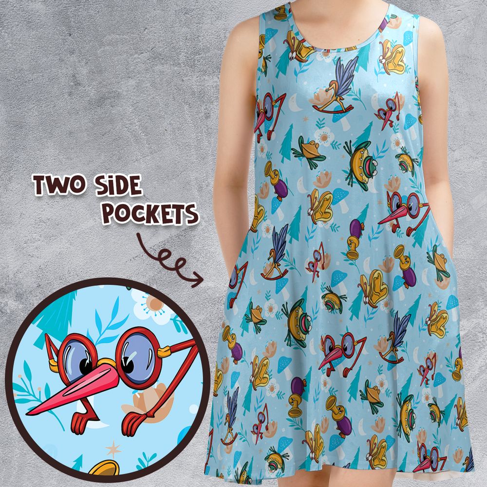 Sleeveless Dress - UXU1YLA7 -  - 1