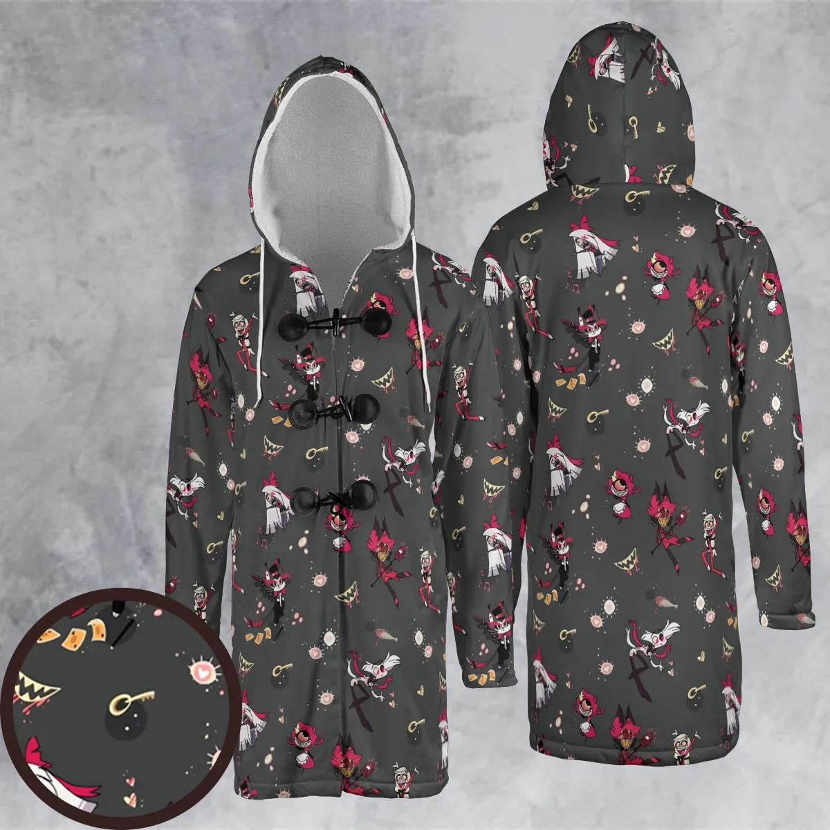 Hooded Cloak Coat - 76PH1BDF