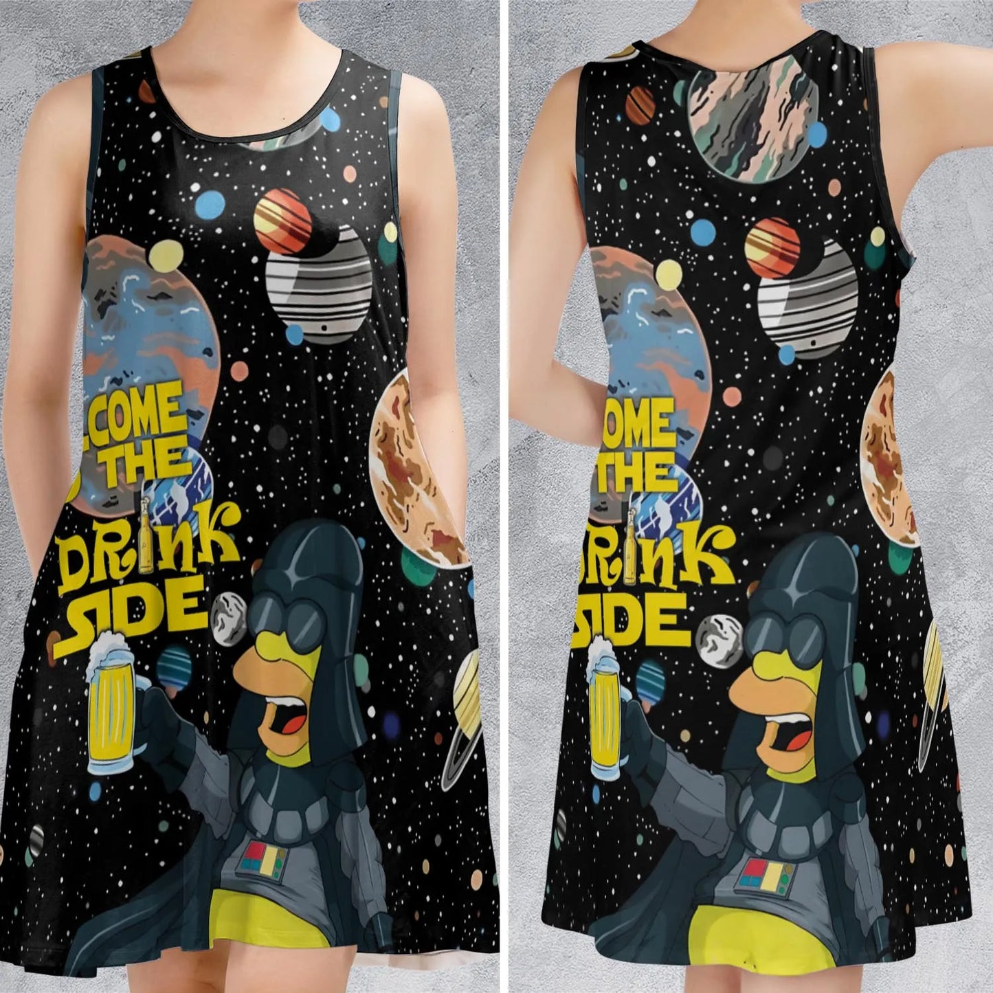Sleeveless Dress - U4S4WWAJ
