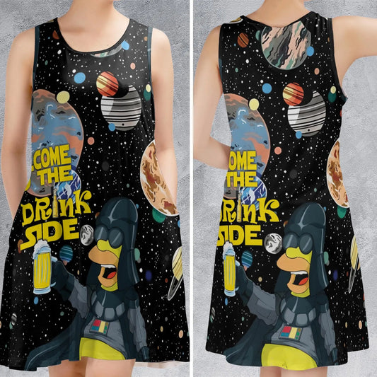 Sleeveless Dress - U4S4WWAJ
