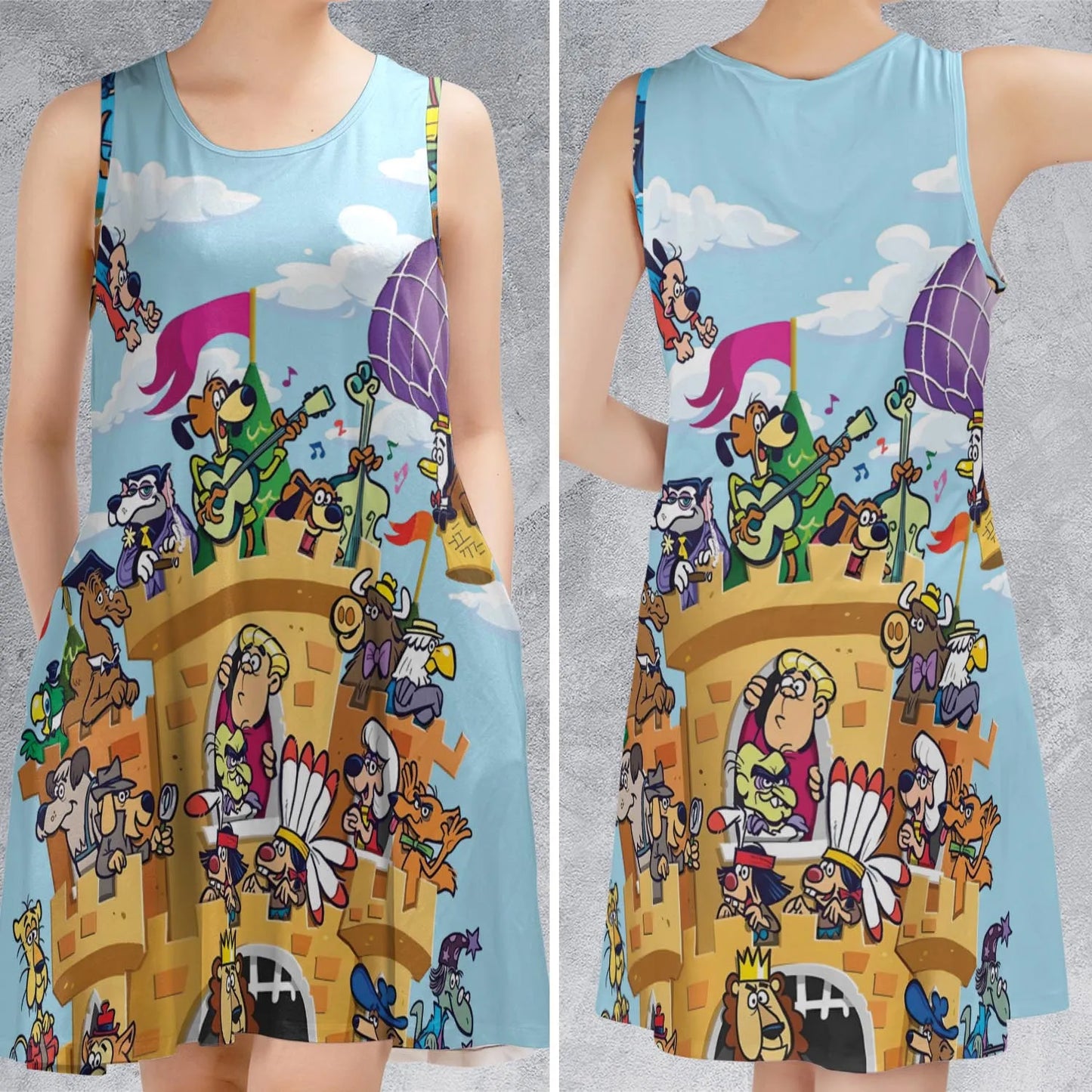 Classic Underdog Sleeveless Dress