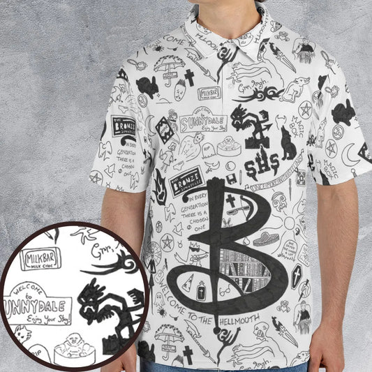 AOP Men/Women Polo Shirt - TZN1PWKR