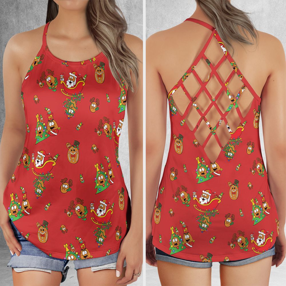 Criss Cross Tank Top - 23LF6RWG -  - 1