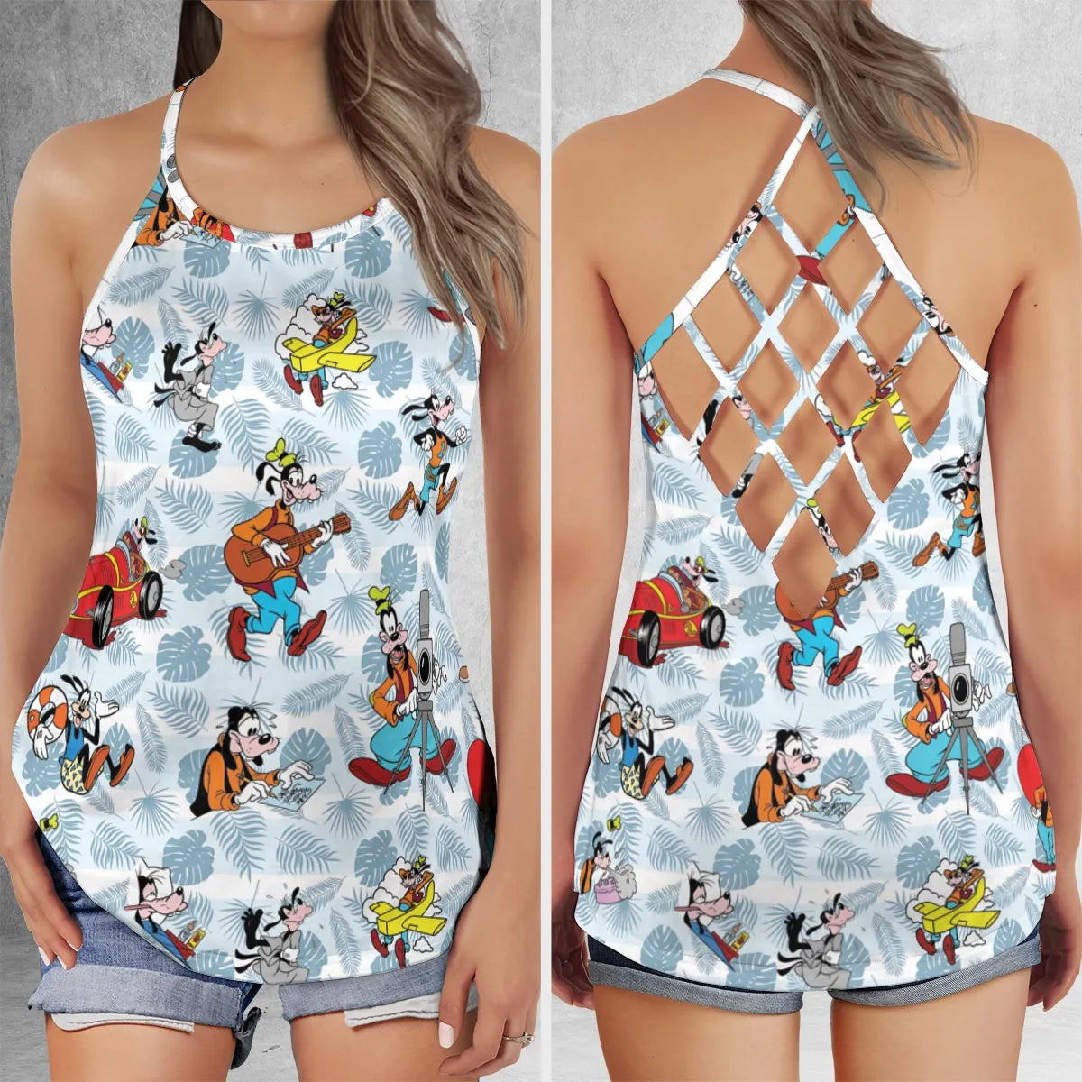 Criss Cross Tank Top - 8TZ1EMF8