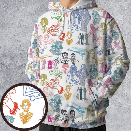 All-over Print Hoodie - ZLAYLVT8