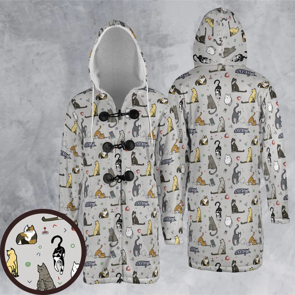 Hooded Cloak Coat - RJA2LE25