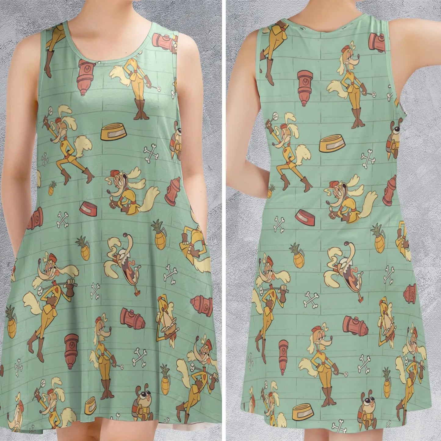 Sleeveless Dress - UE5USU56